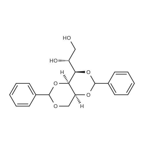 (1R)-1-((4R,4aR,8aS)-2,6-diphenyltetrahydro-[1,3]dioxino[5,4-d][1,3]dioxin-4-yl)ethane-1,2-diol