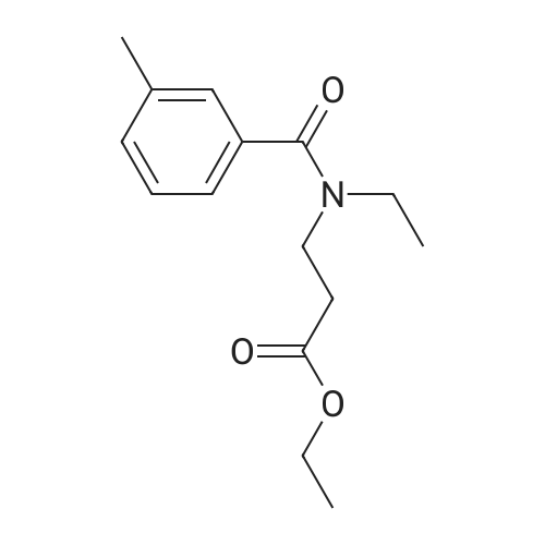 Ethyl 3-(N-ethyl-3-methylbenzamido)propanoate