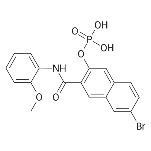 6-Bromo-3-((2-methoxyphenyl)carbamoyl)naphthalen-2-yl dihydrogen phosphate