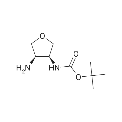 tert-Butyl ((3S,4R)-4-aminotetrahydrofuran-3-yl)carbamate