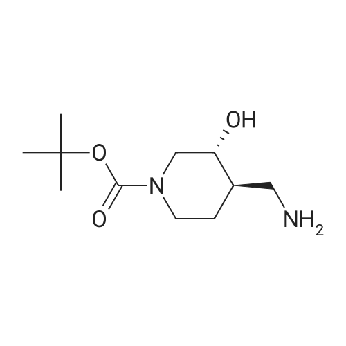 tert-Butyl (3R,4R)-4-(aminomethyl)-3-hydroxypiperidine-1-carboxylate