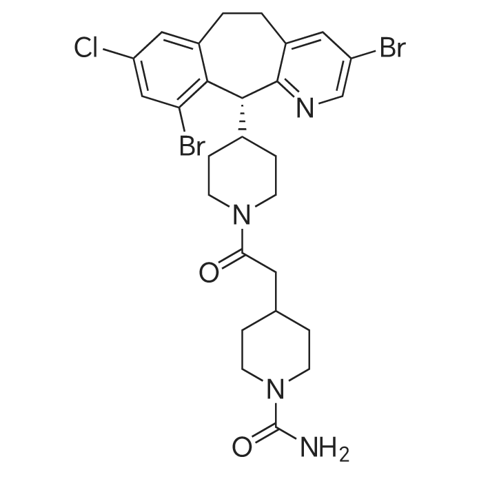 (R)-4-(2-(4-(3,10-dibromo-8-chloro-6,11-dihydro-5H-benzo[5,6]cyclohepta[1,2-b]pyridin-11-yl)piperidi
