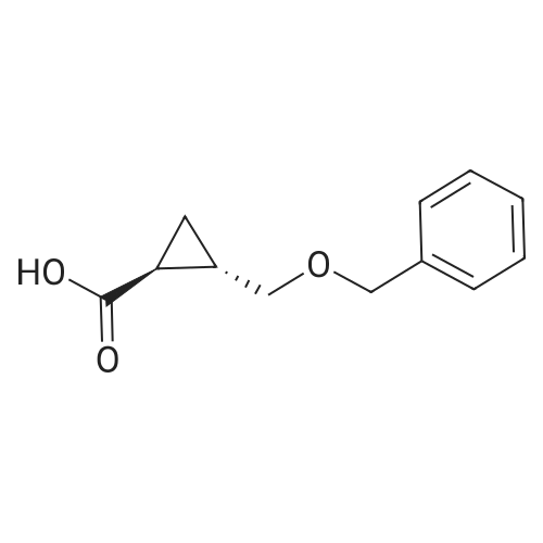 (1S,2S)-2-((Benzyloxy)methyl)cyclopropane-1-carboxylic acid