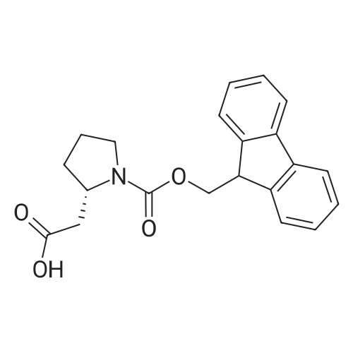 (S)-2-(1-(((9H-Fluoren-9-yl)methoxy)carbonyl)pyrrolidin-2-yl)acetic acid