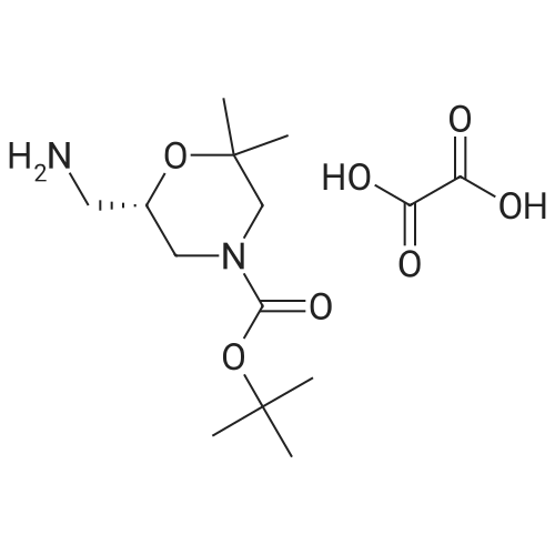 (S)-tert-Butyl 6-(aminomethyl)-2,2-dimethylmorpholine-4-carboxylate oxalate