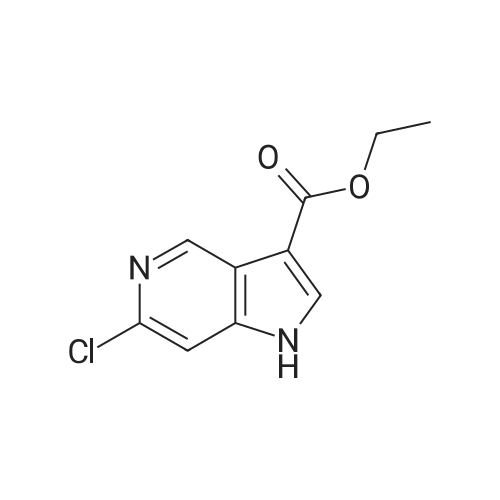 Ethyl 6-chloro-1H-pyrrolo[3,2-c]pyridine-3-carboxylate