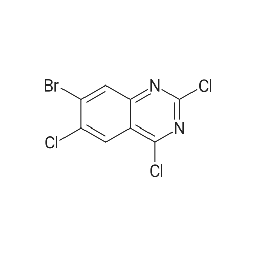 7-Bromo-2,4,6-trichloroquinazoline