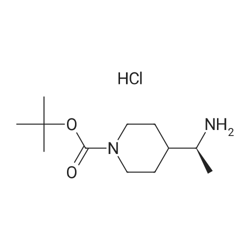 (S)-tert-Butyl 4-(1-aminoethyl)piperidine-1-carboxylate hydrochloride