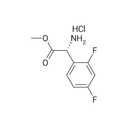 (R)-Methyl 2-amino-2-(2,4-difluorophenyl)acetate hydrochloride