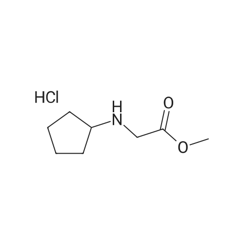 Methyl 2-(cyclopentylamino)acetate hydrochloride