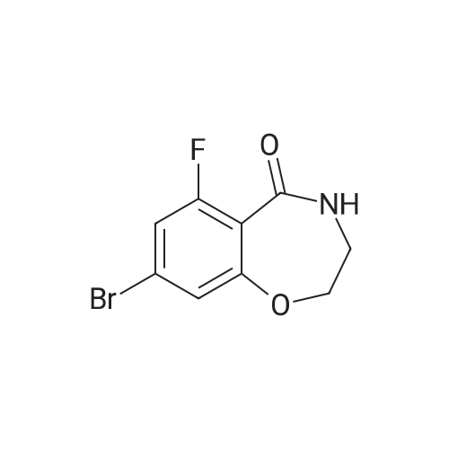 8-Bromo-6-fluoro-3,4-dihydrobenzo[f][1,4]oxazepin-5(2H)-one
