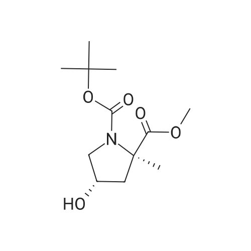 1-(tert-Butyl) 2-methyl (2R,4S)-4-hydroxy-2-methylpyrrolidine-1,2-dicarboxylate