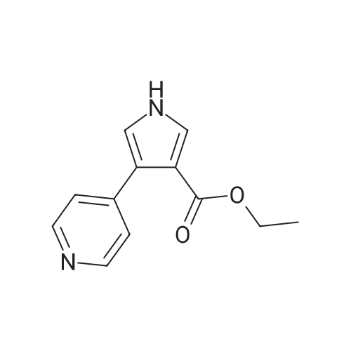 Ethyl 4-(pyridin-4-yl)-1H-pyrrole-3-carboxylate