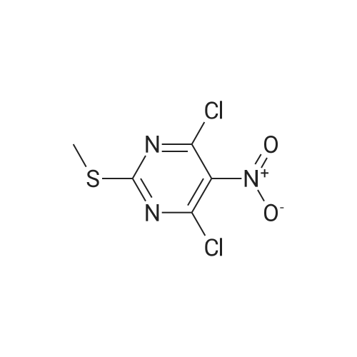 4,6-Dichloro-2-(methylthio)-5-nitropyrimidine