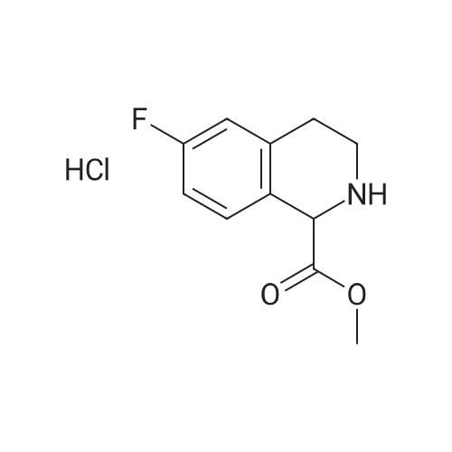 Methyl 6-fluoro-1,2,3,4-tetrahydroisoquinoline-1-carboxylate hydrochloride