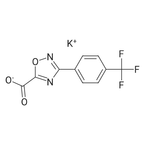 Potassium 3-(4-(trifluoromethyl)phenyl)-1,2,4-oxadiazole-5-carboxylate