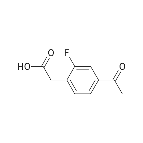 2-(4-Acetyl-2-fluorophenyl)acetic acid