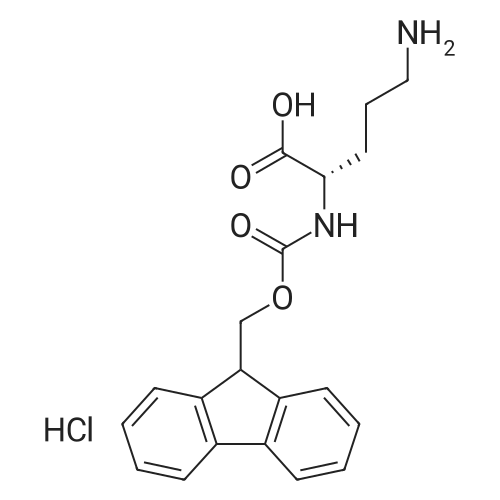 (S)-2-((((9H-Fluoren-9-yl)methoxy)carbonyl)amino)-5-aminopentanoic acid hydrochloride