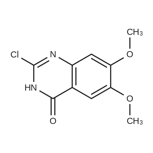 2-Chloro-6,7-dimethoxyquinazolin-4(3H)-one