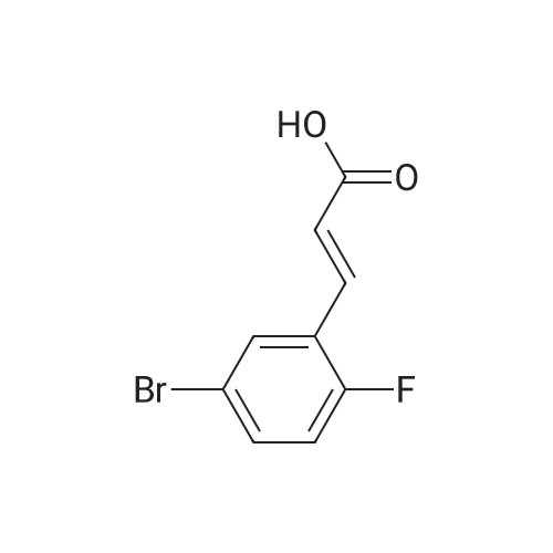 5-Bromo-2-fluorocinnamic acid