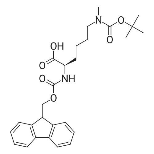 (R)-2-((((9H-Fluoren-9-yl)methoxy)carbonyl)amino)-6-((tert-butoxycarbonyl)(methyl)amino)hexanoic aci