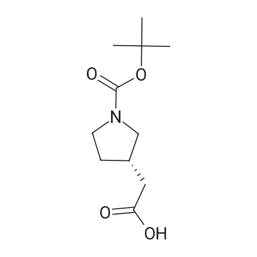 (S)-2-(1-(tert-Butoxycarbonyl)pyrrolidin-3-yl)acetic acid