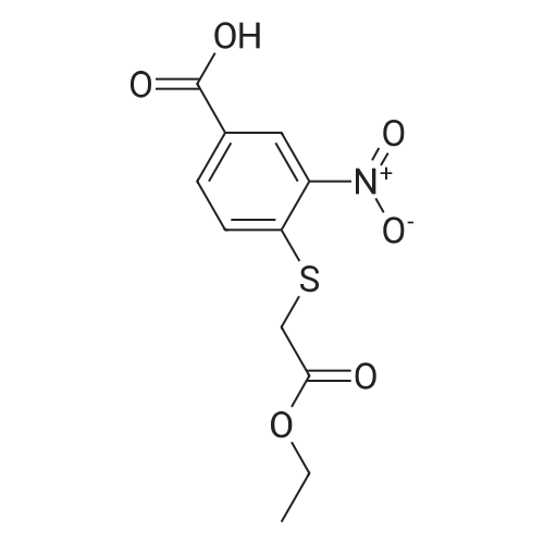4-((2-Ethoxy-2-oxoethyl)thio)-3-nitrobenzoic acid