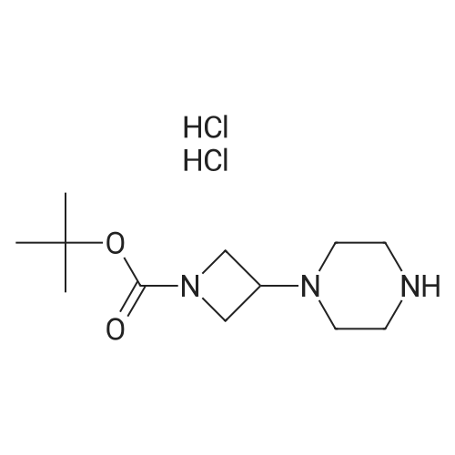 tert-Butyl 3-(piperazin-1-yl)azetidine-1-carboxylate dihydrochloride