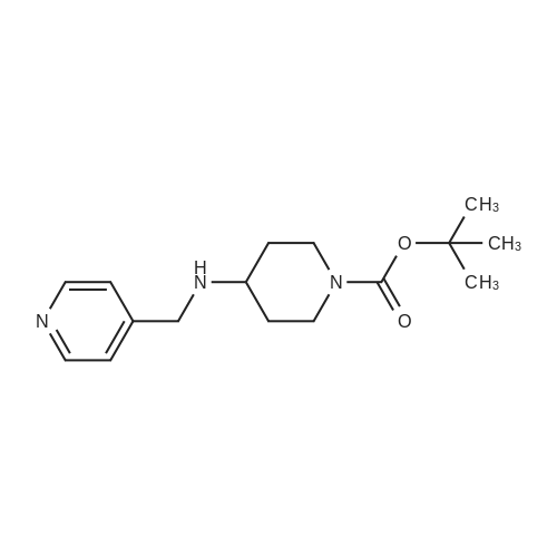206274-24-0 tert-Butyl 4-((pyridin-4-ylmethyl)amino)piperidine-1-carboxylate