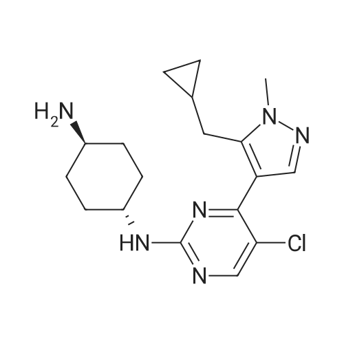 trans-N1-(5-Chloro-4-(5-(cyclopropylmethyl)-1-methyl-1H-pyrazol-4-yl)pyrimidin-2-yl)cyclohexane-1,4-