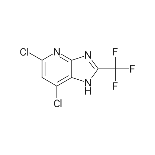 5,7-Dichloro-2-(trifluoromethyl)-1H-imidazo[4,5-b]pyridine