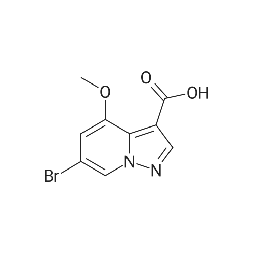 6-Bromo-4-methoxypyrazolo[1,5-a]pyridine-3-carboxylic acid