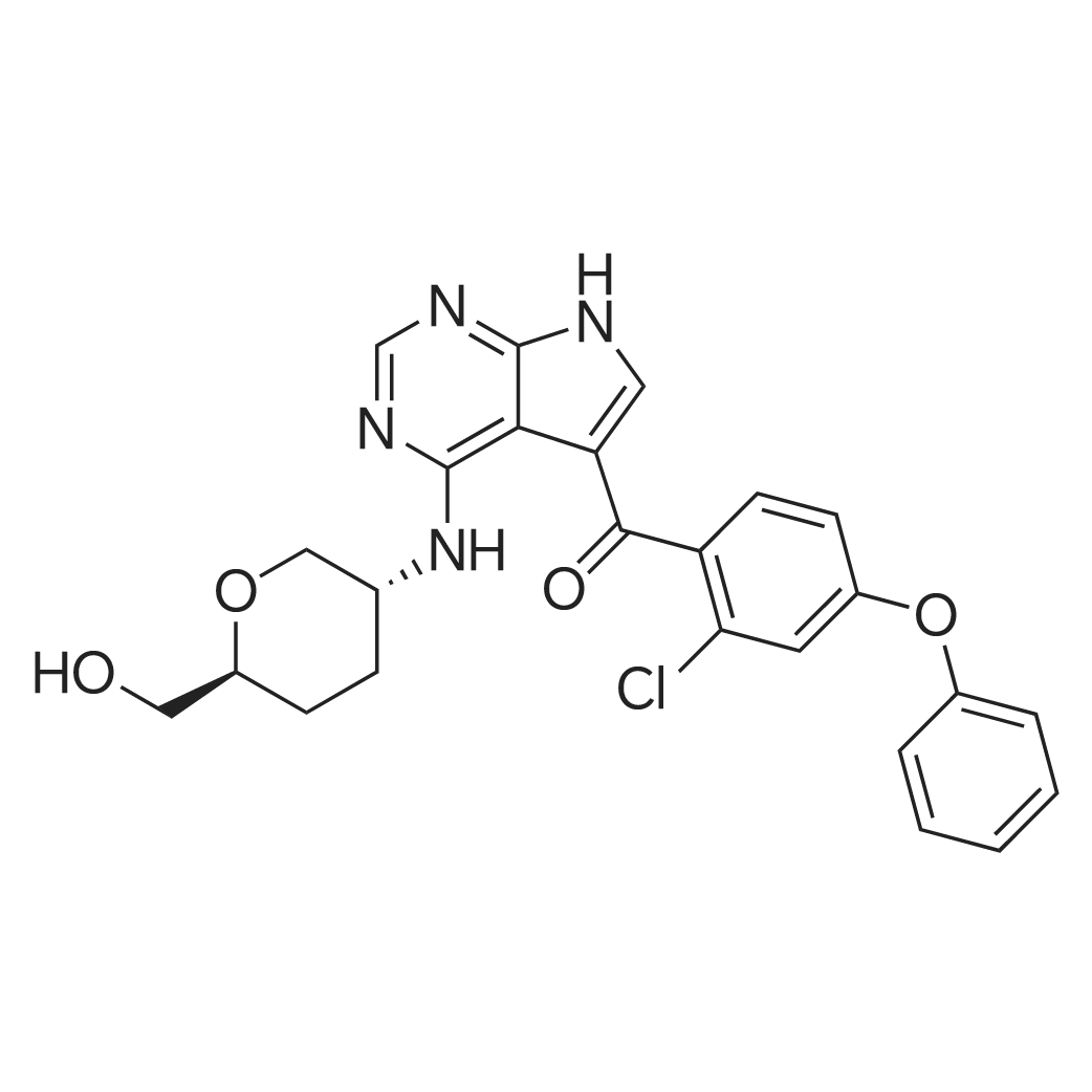 (2-Chloro-4-phenoxyphenyl)(4-(((3R,6S)-6-(hydroxymethyl)tetrahydro-2H-pyran-3-yl)amino)-3H-pyrrolo[2