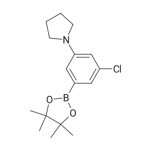 2096331-84-7 3-Chloro-5-pyrrolidinophenylboronic acid, pinacol ester
