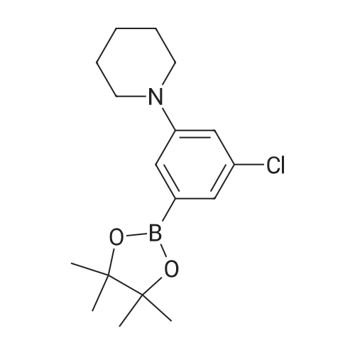 2096334-12-0 1-(3-Chloro-5-(4,4,5,5-tetramethyl-1,3,2-dioxaborolan-2-yl)phenyl)piperidine