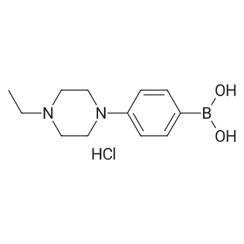 (4-(4-Ethylpiperazin-1-yl)phenyl)boronic acid monohydrochloride