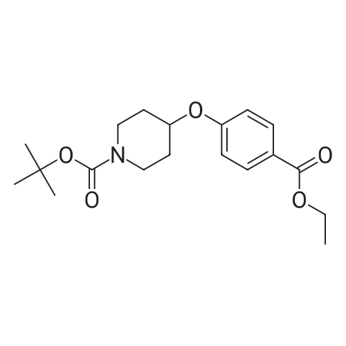 tert-Butyl 4-(4-(ethoxycarbonyl)phenoxy)piperidine-1-carboxylate