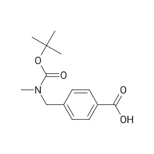 4-(((tert-Butoxycarbonyl)(methyl)amino)methyl)benzoic acid