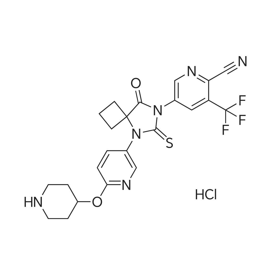 5-(8-Oxo-5-(6-(piperidin-4-yloxy)pyridin-3-yl)-6-thioxo-5,7-diazaspiro[3.4]octan-7-yl)-3-(trifluorom