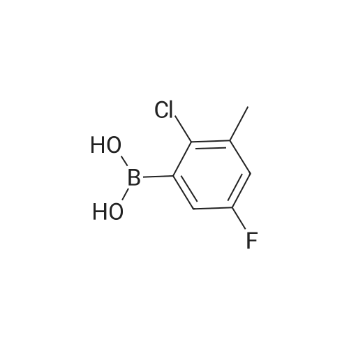 (2-Chloro-5-fluoro-3-methylphenyl)boronic acid