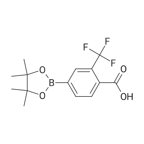 4-(4,4,5,5-Tetramethyl-1,3,2-dioxaborolan-2-yl)-2-(trifluoromethyl)benzoic acid