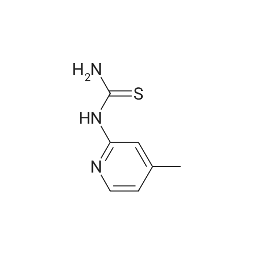 21242-21-7 1-(4-Methylpyridin-2-yl)thiourea