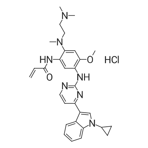N-(5-((4-(1-Cyclopropyl-1H-indol-3-yl)pyrimidin-2-yl)amino)-2-((2-(dimethylamino)ethyl)(methyl)amino