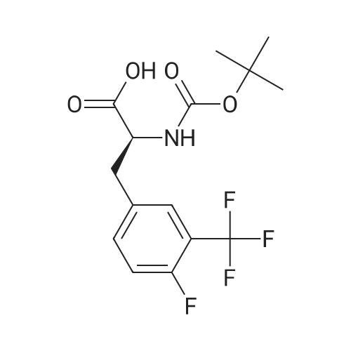(S)-2-((tert-Butoxycarbonyl)amino)-3-(4-fluoro-3-(trifluoromethyl)phenyl)propanoic acid
