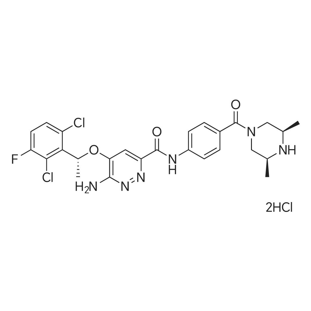6-Amino-5-((R)-1-(2,6-dichloro-3-fluorophenyl)ethoxy)-N-(4-((3S,5R)-3,5-dimethylpiperazine-1-carbony