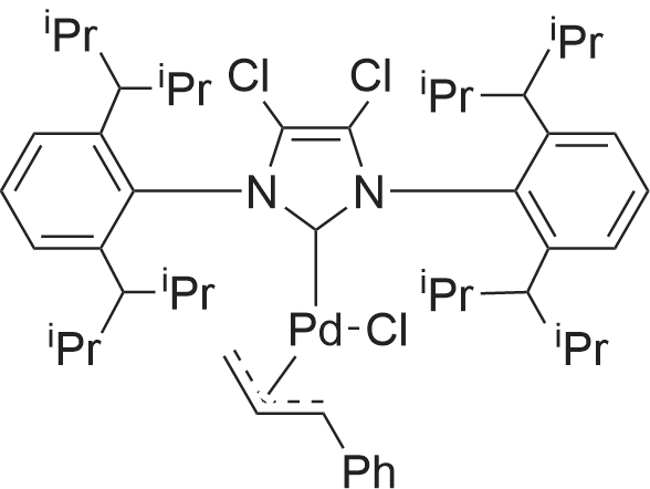 [1,3-Bis[2,6-bis[3-methyl-1-(2-methylpropyl)butyl]phenyl]-4,5-dichloro-1,3-dihydro-2H-imidazol-2-yli