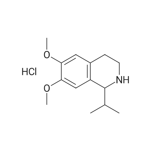 214046-76-1 1-Isopropyl-6,7-dimethoxy-1,2,3,4-tetrahydroisoquinoline hydrochloride