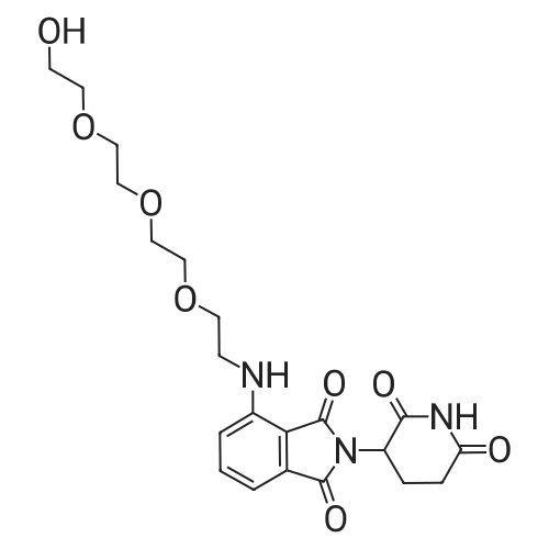 2-(2,6-Dioxopiperidin-3-yl)-4-((2-(2-(2-(2-hydroxyethoxy)ethoxy)ethoxy)ethyl)amino)isoindoline-1,3-d