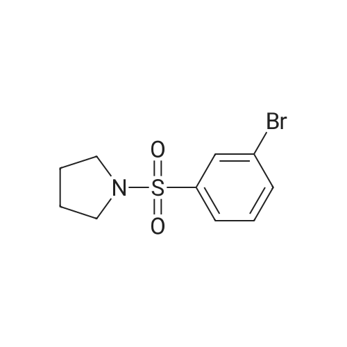 214210-14-7 1-((3-Bromophenyl)sulfonyl)pyrrolidine