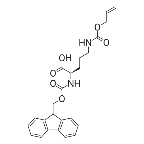 (R)-2-((((9H-Fluoren-9-yl)methoxy)carbonyl)amino)-5-(((allyloxy)carbonyl)amino)pentanoic acid